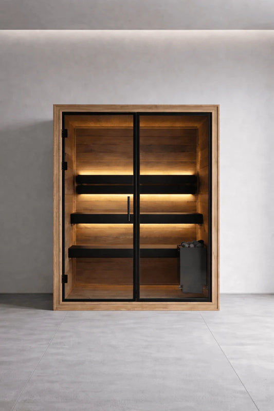 The Black 150 Luxury Two Person Indoor Sauna